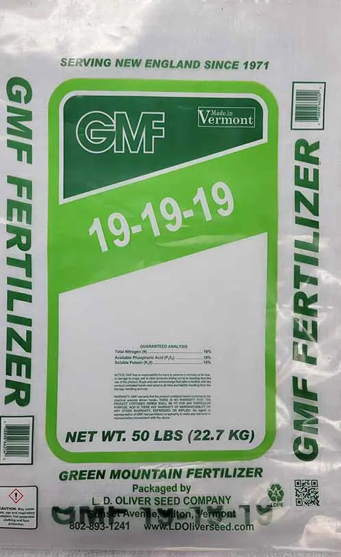 Green Mountain Fertilizer GMF Starter Fertilizer for Hydroseeding