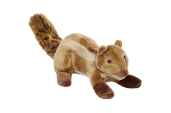 Fluff & Tuff Peanut Chipmunk Dog Toy