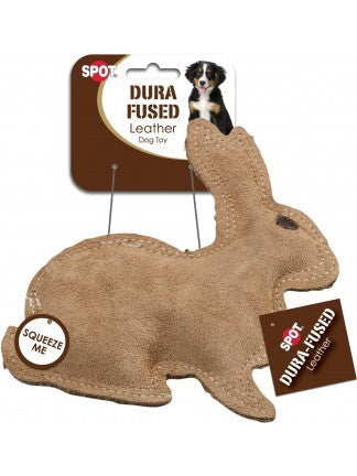 Spot DURA-FUSED LEATHER & JUTE RABBIT SMALL