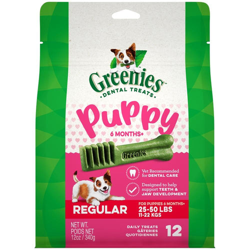 Greenies 6+ Months Puppy Regular Size Dental Dog Treats