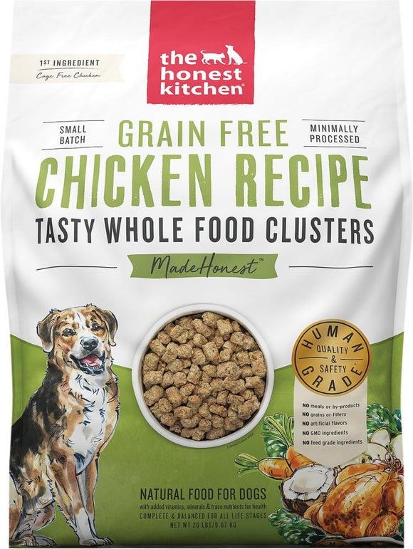 The Honest Kitchen Grain Free Chicken Recipe Whole Food Clusters Dry Dog Food