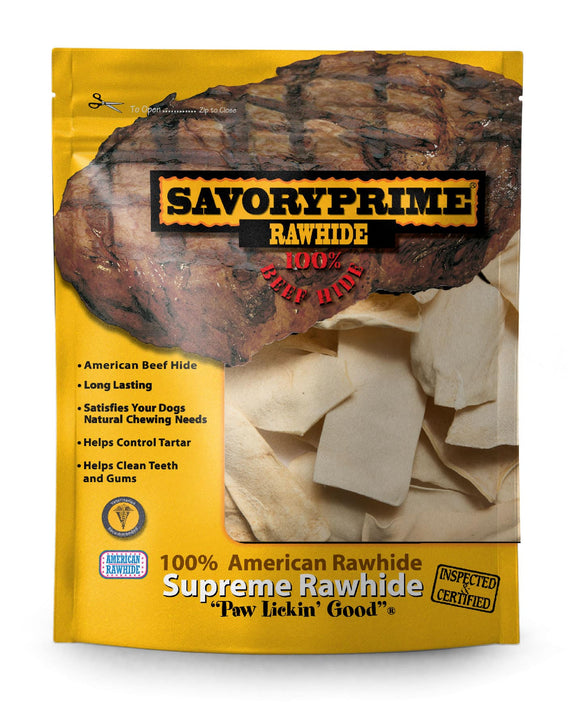 Savory Prime Natural American Rawhide Chips