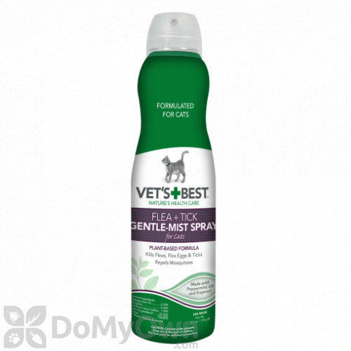 Vet's Best Flea + Tick Gentle Mist Spray for Cats