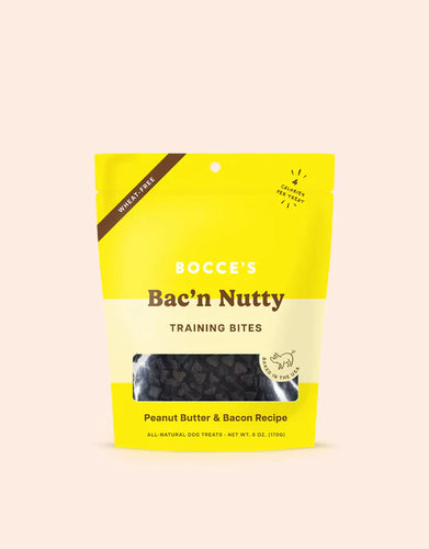 Bocce's Bakery Bac N Nutty Training Bites Dog Treats