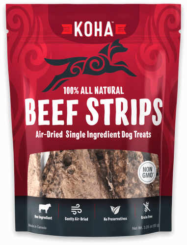 Koha Beef Strips All Natural Treats