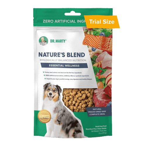 Dr. Marty Nature’s Blend Essential Wellness Premium Freeze-Dried Raw Dog Food