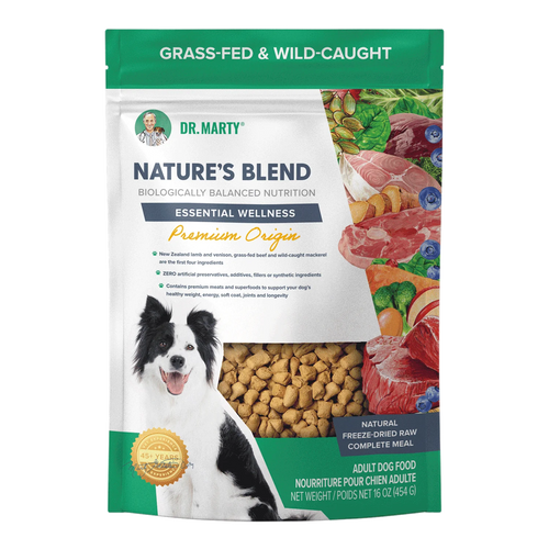 Dr. Marty Nature's Blend Essential Wellness Premium Origin Premium Freeze-Dried Raw Dog Food