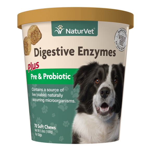 Digestive Enzymes Soft Chew with Prebiotics & Probiotics