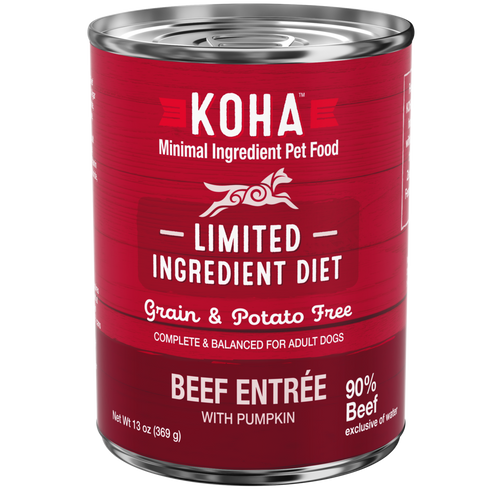 Koha Limited Ingredient Diet Beef Entrée for Dogs