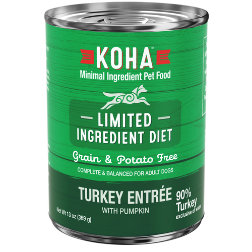 Koha Limited Ingredient Diet Turkey Entrée for Dogs