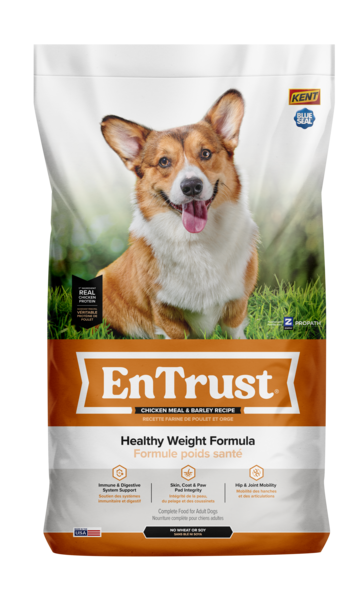 Blue Seal EnTrust Healthy Weight Chicken Meal & Barley Recipe