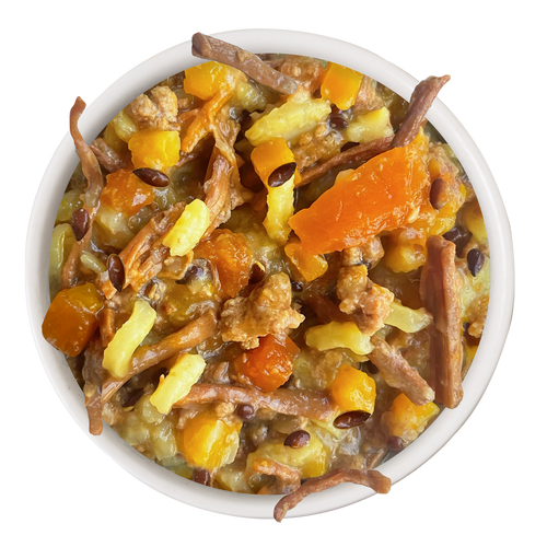 Weruva Awesome Belly Beef, White Rice & Pumpkin Recipe with Turmeric & Ginger In Broth Dog Food