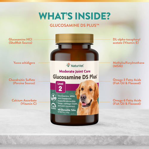 NaturVet Glucosamine DS Plus™ Tabs