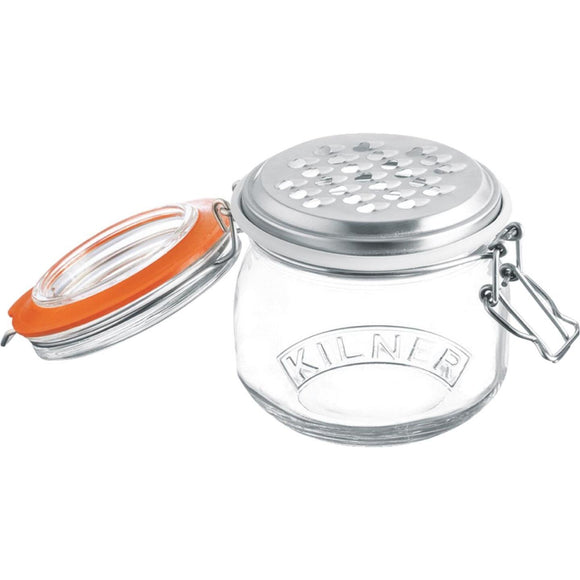 Kilner 17 oz. Grater Glass Storage Jar Set