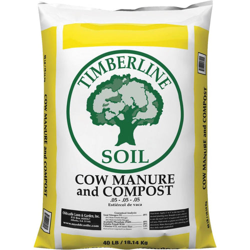 Timberline 40 Lb. Cow Manure & Compost