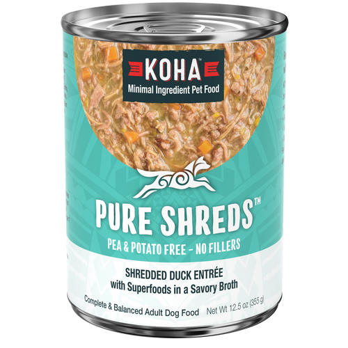 Koha Pure Shreds Shredded Duck Entrée for Dogs