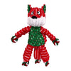 KONG Holiday Floppy Knot Fox Dog Toy