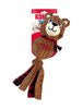 KONG Holiday Wubba Corduroy Bear Dog Toy