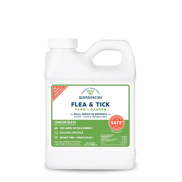 Wondercide Flea & Tick Concentrate for Yard + Garden with Natural Essential Oils