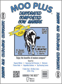 Moo Plus® Dehydrated Cow Manure