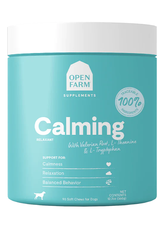 Open Farm Calming Supplement Chews for Dogs