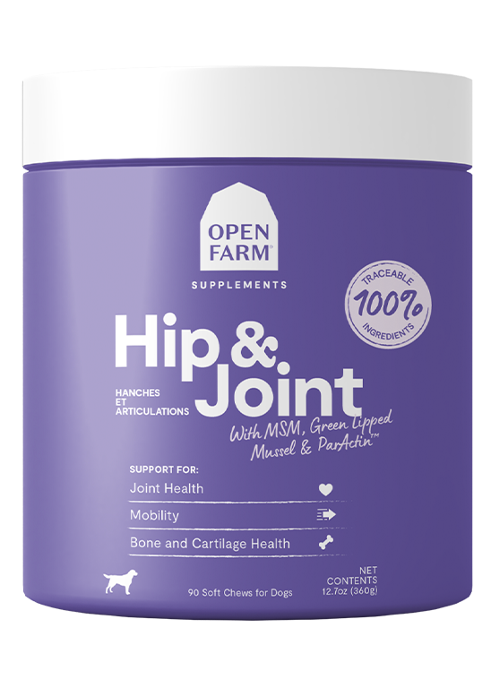 Open Farm Hip & Joint Supplement Chews for Dogs