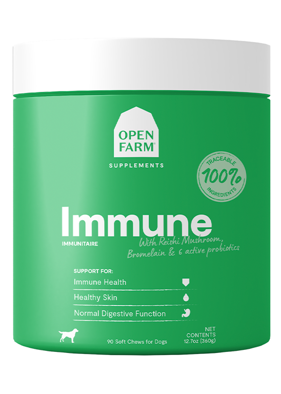 Open Farm Immune Supplement Chews for Dogs