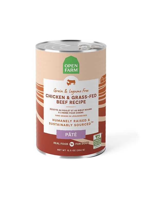 Open Farm Chicken & Grass-Fed Beef Pâté for Dogs