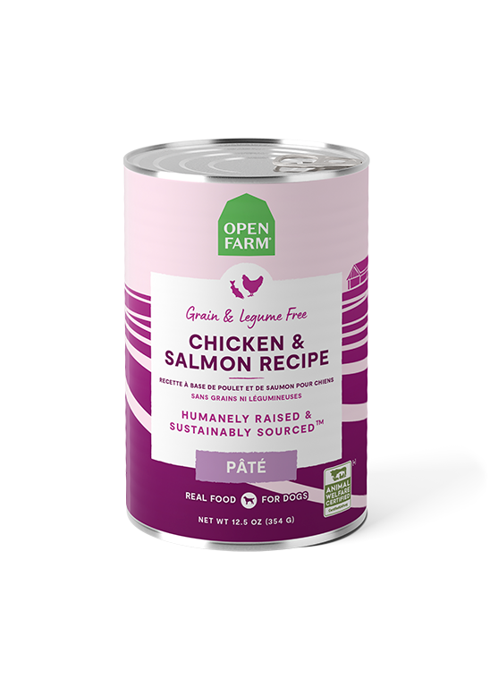 Open Farm Chicken & Salmon Pâté for Dogs