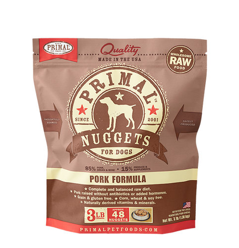 Primal Pet Foods Canine Raw Frozen Nuggets