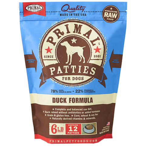 Primal Pet Foods Canine Raw Frozen Patties