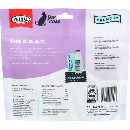 Primal Pet Foods The Goat Chicken Cat Food