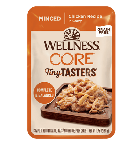 Wellness CORE® Tiny Tasters® Minced | Chicken Cat Wet Food