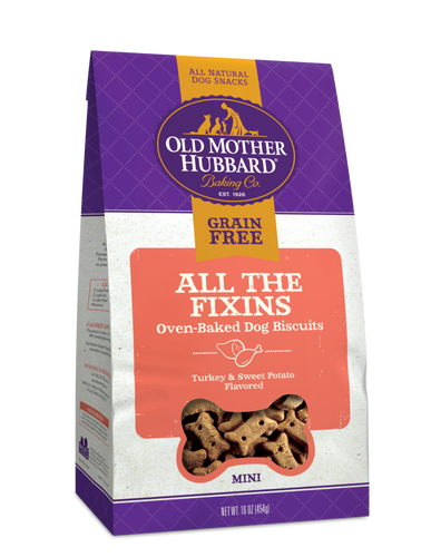 Old Mother Hubbard All The Fixins Mini Dog Biscuits