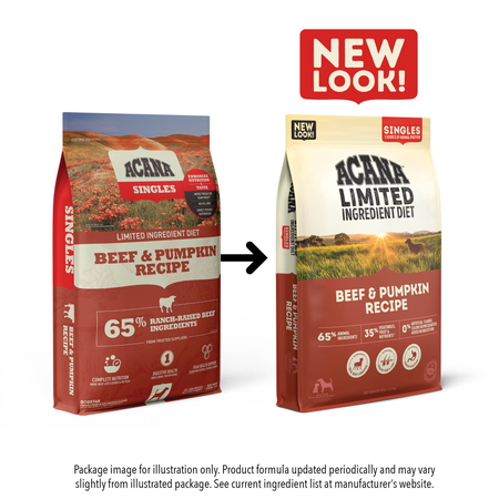 ACANA Singles Beef & Pumpkin Recipe Dry Dog Food