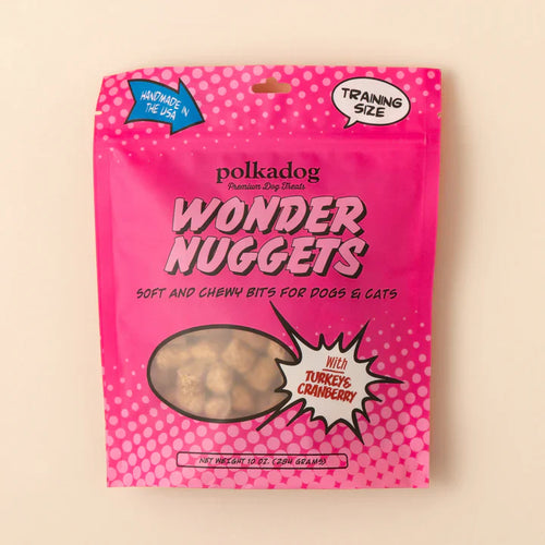 Polkadog Polkadog Wonder Nuggets Turkey & Cranberry Dog Treats