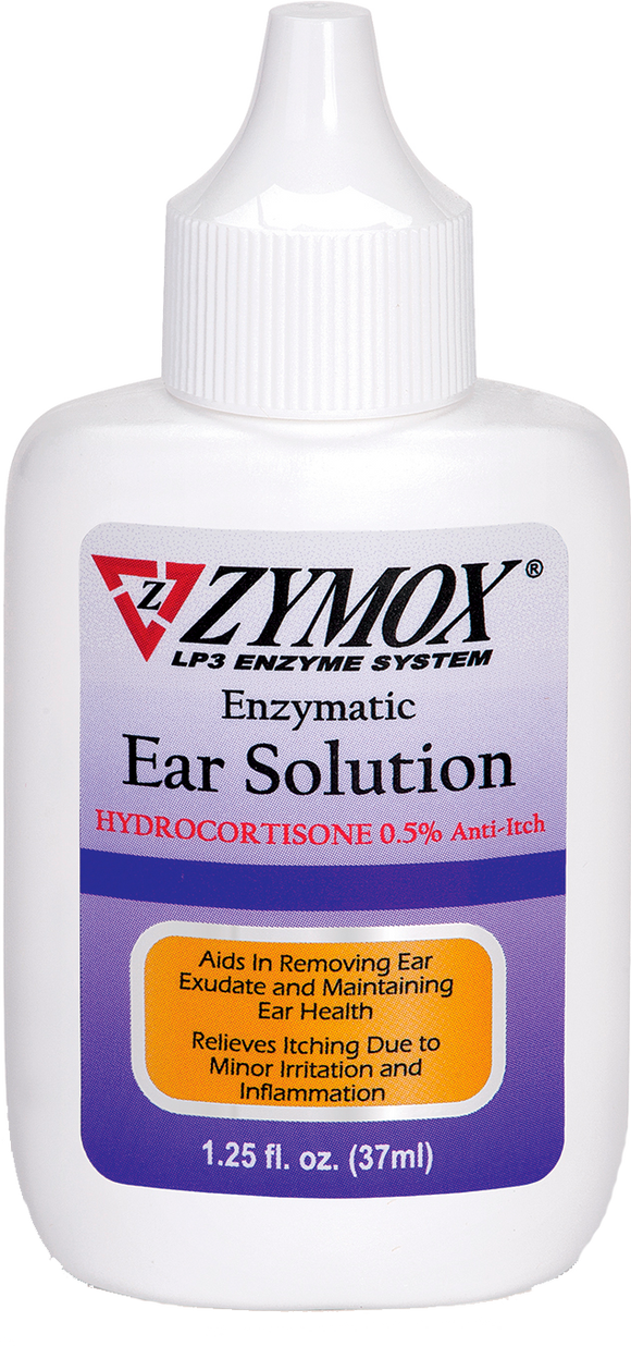 ZYMOX Enzymatic Ear Solution with 0.5% Hydrocortisone