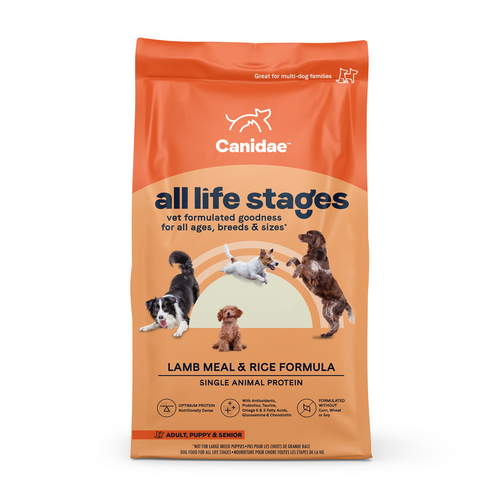 Canidae All Life Stages Dry Dog Food, Lamb Meal and Rice