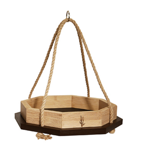 WoodLink Ultimate Renewable® Bamboo Contemporary Octagon Platform feeders