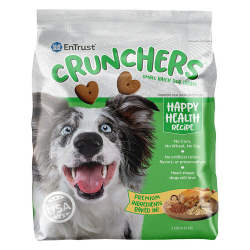 Blue Seal EnTrust Crunchers Happy Health Recipe Large Dog Treats