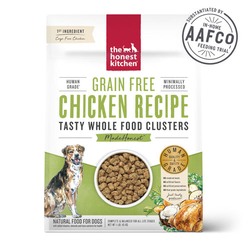 The Honest Kitchen Grain Free Chicken Recipe Whole Food Clusters Dry Dog Food