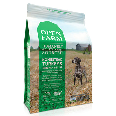 Open Farm Homestead Turkey & Chicken Grain-Free Dry Dog Food