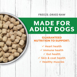 Nature's Variety Instinct  Raw Longevity Adult Freeze-Dried Lamb Bites Dog Food