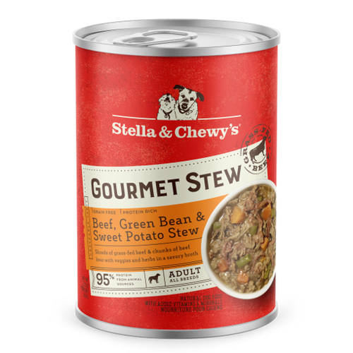 Stella & Chewy's Gourmet Beef, Green Bean & Sweet Potato Stew for Dogs