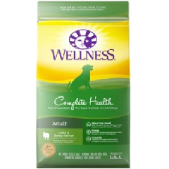 Wellness Complete Health Natural Lamb & Barley Recipe Dry Dog Food