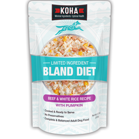 Koha Limited Ingredient Bland Diet Beef & White Rice Recipe for Dogs