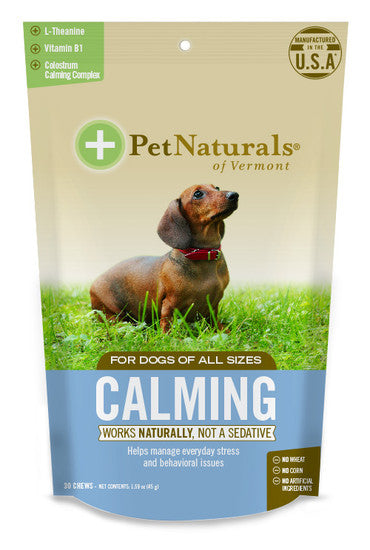 Pet Naturals Calming Chews for Dogs