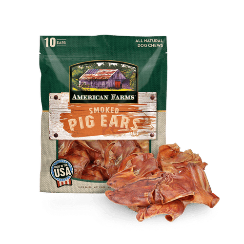 American Farms Pig Ear Smoked
