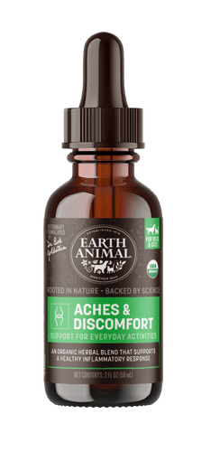 Earth Animal Apothecary Aches & Discomfort Organic Herbal Liquid Joint Supplement