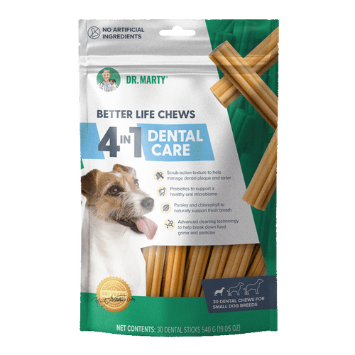Dr. Marty 4-in-1 Dental Care Chew Sticks